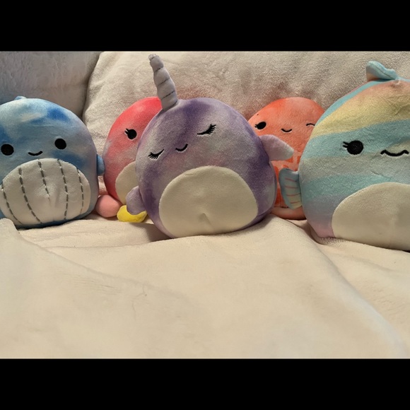 5” Sealife squad Squishmallow - Picture 1 of 6